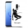 סקִי כיסוי מגן קשיח בעיצוב אישי עם השם שלך ל Samsung Galaxy S9+ יחידה אחת סקרין מובייל