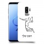 שחקן כדורעף כיסוי מגן קשיח בעיצוב אישי עם השם שלך ל Samsung Galaxy S9+ יחידה אחת סקרין מובייל