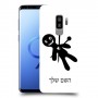 וודו כיסוי מגן קשיח בעיצוב אישי עם השם שלך ל Samsung Galaxy S9+ יחידה אחת סקרין מובייל