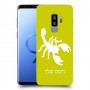 עקרב כיסוי מגן קשיח בעיצוב אישי עם השם שלך ל Samsung Galaxy S9+ יחידה אחת סקרין מובייל
