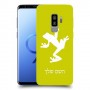 צפרדע טרופית כיסוי מגן קשיח בעיצוב אישי עם השם שלך ל Samsung Galaxy S9+ יחידה אחת סקרין מובייל