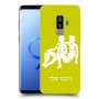 תאומים כיסוי מגן קשיח בעיצוב אישי עם השם שלך ל Samsung Galaxy S9+ יחידה אחת סקרין מובייל