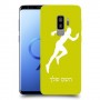 רץ כיסוי מגן קשיח בעיצוב אישי עם השם שלך ל Samsung Galaxy S9+ יחידה אחת סקרין מובייל