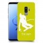 סקִי כיסוי מגן קשיח בעיצוב אישי עם השם שלך ל Samsung Galaxy S9+ יחידה אחת סקרין מובייל