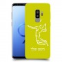 שחקן כדורעף כיסוי מגן קשיח בעיצוב אישי עם השם שלך ל Samsung Galaxy S9+ יחידה אחת סקרין מובייל