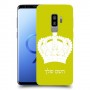 כתר מלכותי כיסוי מגן קשיח בעיצוב אישי עם השם שלך ל Samsung Galaxy S9+ יחידה אחת סקרין מובייל