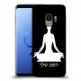 יוגה כיסוי מגן קשיח בעיצוב אישי עם השם שלך ל Samsung Galaxy S9 יחידה אחת סקרין מובייל