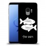 דגים כיסוי מגן קשיח בעיצוב אישי עם השם שלך ל Samsung Galaxy S9 יחידה אחת סקרין מובייל