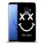 סמיילי כיסוי מגן קשיח בעיצוב אישי עם השם שלך ל Samsung Galaxy S9 יחידה אחת סקרין מובייל