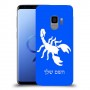 עקרב כיסוי מגן קשיח בעיצוב אישי עם השם שלך ל Samsung Galaxy S9 יחידה אחת סקרין מובייל