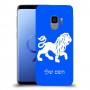 אריה כיסוי מגן קשיח בעיצוב אישי עם השם שלך ל Samsung Galaxy S9 יחידה אחת סקרין מובייל