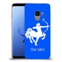 קשת כיסוי מגן קשיח בעיצוב אישי עם השם שלך ל Samsung Galaxy S9 יחידה אחת סקרין מובייל