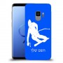 סקִי כיסוי מגן קשיח בעיצוב אישי עם השם שלך ל Samsung Galaxy S9 יחידה אחת סקרין מובייל