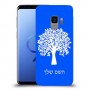 עץ כיסוי מגן קשיח בעיצוב אישי עם השם שלך ל Samsung Galaxy S9 יחידה אחת סקרין מובייל