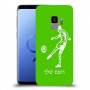 שחקן כדורגל כיסוי מגן קשיח בעיצוב אישי עם השם שלך ל Samsung Galaxy S9 יחידה אחת סקרין מובייל