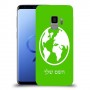 עולם כיסוי מגן קשיח בעיצוב אישי עם השם שלך ל Samsung Galaxy S9 יחידה אחת סקרין מובייל