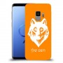 זאב כיסוי מגן קשיח בעיצוב אישי עם השם שלך ל Samsung Galaxy S9 יחידה אחת סקרין מובייל