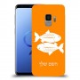 דגים כיסוי מגן קשיח בעיצוב אישי עם השם שלך ל Samsung Galaxy S9 יחידה אחת סקרין מובייל
