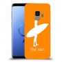 גלישה כיסוי מגן קשיח בעיצוב אישי עם השם שלך ל Samsung Galaxy S9 יחידה אחת סקרין מובייל