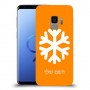 שלג כיסוי מגן קשיח בעיצוב אישי עם השם שלך ל Samsung Galaxy S9 יחידה אחת סקרין מובייל