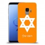 מגן דוד - ישראל כיסוי מגן קשיח בעיצוב אישי עם השם שלך ל Samsung Galaxy S9 יחידה אחת סקרין מובייל