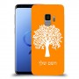 עץ כיסוי מגן קשיח בעיצוב אישי עם השם שלך ל Samsung Galaxy S9 יחידה אחת סקרין מובייל