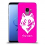 זאב כיסוי מגן קשיח בעיצוב אישי עם השם שלך ל Samsung Galaxy S9 יחידה אחת סקרין מובייל