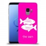 דגים כיסוי מגן קשיח בעיצוב אישי עם השם שלך ל Samsung Galaxy S9 יחידה אחת סקרין מובייל