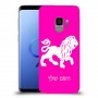 אריה כיסוי מגן קשיח בעיצוב אישי עם השם שלך ל Samsung Galaxy S9 יחידה אחת סקרין מובייל