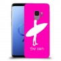 גלישה כיסוי מגן קשיח בעיצוב אישי עם השם שלך ל Samsung Galaxy S9 יחידה אחת סקרין מובייל