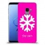 שלג כיסוי מגן קשיח בעיצוב אישי עם השם שלך ל Samsung Galaxy S9 יחידה אחת סקרין מובייל