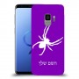 עכביש כיסוי מגן קשיח בעיצוב אישי עם השם שלך ל Samsung Galaxy S9 יחידה אחת סקרין מובייל