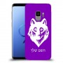 זאב כיסוי מגן קשיח בעיצוב אישי עם השם שלך ל Samsung Galaxy S9 יחידה אחת סקרין מובייל