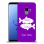 דגים כיסוי מגן קשיח בעיצוב אישי עם השם שלך ל Samsung Galaxy S9 יחידה אחת סקרין מובייל