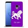 אריה כיסוי מגן קשיח בעיצוב אישי עם השם שלך ל Samsung Galaxy S9 יחידה אחת סקרין מובייל