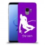 סקִי כיסוי מגן קשיח בעיצוב אישי עם השם שלך ל Samsung Galaxy S9 יחידה אחת סקרין מובייל