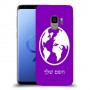 עולם כיסוי מגן קשיח בעיצוב אישי עם השם שלך ל Samsung Galaxy S9 יחידה אחת סקרין מובייל