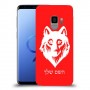 זאב כיסוי מגן קשיח בעיצוב אישי עם השם שלך ל Samsung Galaxy S9 יחידה אחת סקרין מובייל