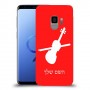 כינור כיסוי מגן קשיח בעיצוב אישי עם השם שלך ל Samsung Galaxy S9 יחידה אחת סקרין מובייל