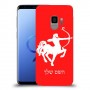 קשת כיסוי מגן קשיח בעיצוב אישי עם השם שלך ל Samsung Galaxy S9 יחידה אחת סקרין מובייל