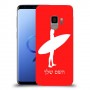 גלישה כיסוי מגן קשיח בעיצוב אישי עם השם שלך ל Samsung Galaxy S9 יחידה אחת סקרין מובייל