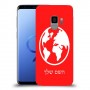 עולם כיסוי מגן קשיח בעיצוב אישי עם השם שלך ל Samsung Galaxy S9 יחידה אחת סקרין מובייל
