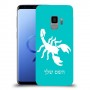 עקרב כיסוי מגן קשיח בעיצוב אישי עם השם שלך ל Samsung Galaxy S9 יחידה אחת סקרין מובייל