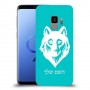 זאב כיסוי מגן קשיח בעיצוב אישי עם השם שלך ל Samsung Galaxy S9 יחידה אחת סקרין מובייל
