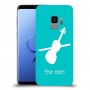 כינור כיסוי מגן קשיח בעיצוב אישי עם השם שלך ל Samsung Galaxy S9 יחידה אחת סקרין מובייל