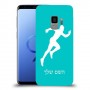 רץ כיסוי מגן קשיח בעיצוב אישי עם השם שלך ל Samsung Galaxy S9 יחידה אחת סקרין מובייל