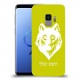 זאב כיסוי מגן קשיח בעיצוב אישי עם השם שלך ל Samsung Galaxy S9 יחידה אחת סקרין מובייל