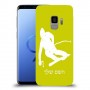 סקִי כיסוי מגן קשיח בעיצוב אישי עם השם שלך ל Samsung Galaxy S9 יחידה אחת סקרין מובייל