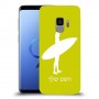 גלישה כיסוי מגן קשיח בעיצוב אישי עם השם שלך ל Samsung Galaxy S9 יחידה אחת סקרין מובייל