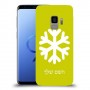 שלג כיסוי מגן קשיח בעיצוב אישי עם השם שלך ל Samsung Galaxy S9 יחידה אחת סקרין מובייל